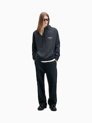 AllSaints Blue Underground Hoodie - Image 4 of 8