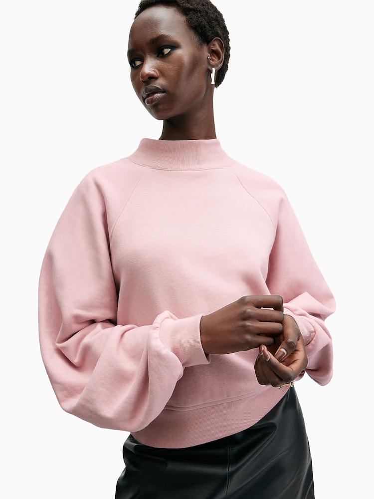 AllSaints Pink Dana Jumper - Image 1 of 9
