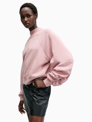 AllSaints Pink Dana Jumper - Image 6 of 9
