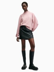 AllSaints Pink Dana Jumper - Image 7 of 9
