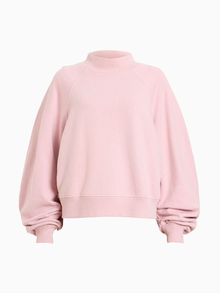 AllSaints Pink Dana Jumper - Image 9 of 9