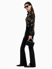 AllSaints Black Len Shirt - Image 5 of 7