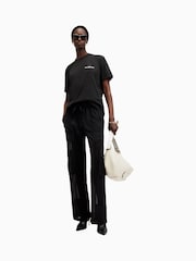 AllSaints Black Fleurir BF T-Shirt - Image 5 of 6