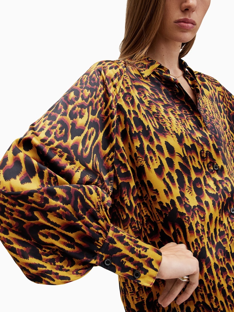 AllSaints Animal Oana Shirt - Image 2 of 6