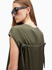 AllSaints Green Kalma Top - Image 4 of 8
