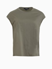 AllSaints Green Kalma Top - Image 8 of 8