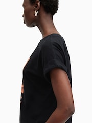 AllSaints Black Boy Liberte Imo T-Shirt - Image 4 of 7