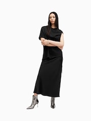 AllSaints Black Onyx Twist T-Shirt - Image 3 of 6