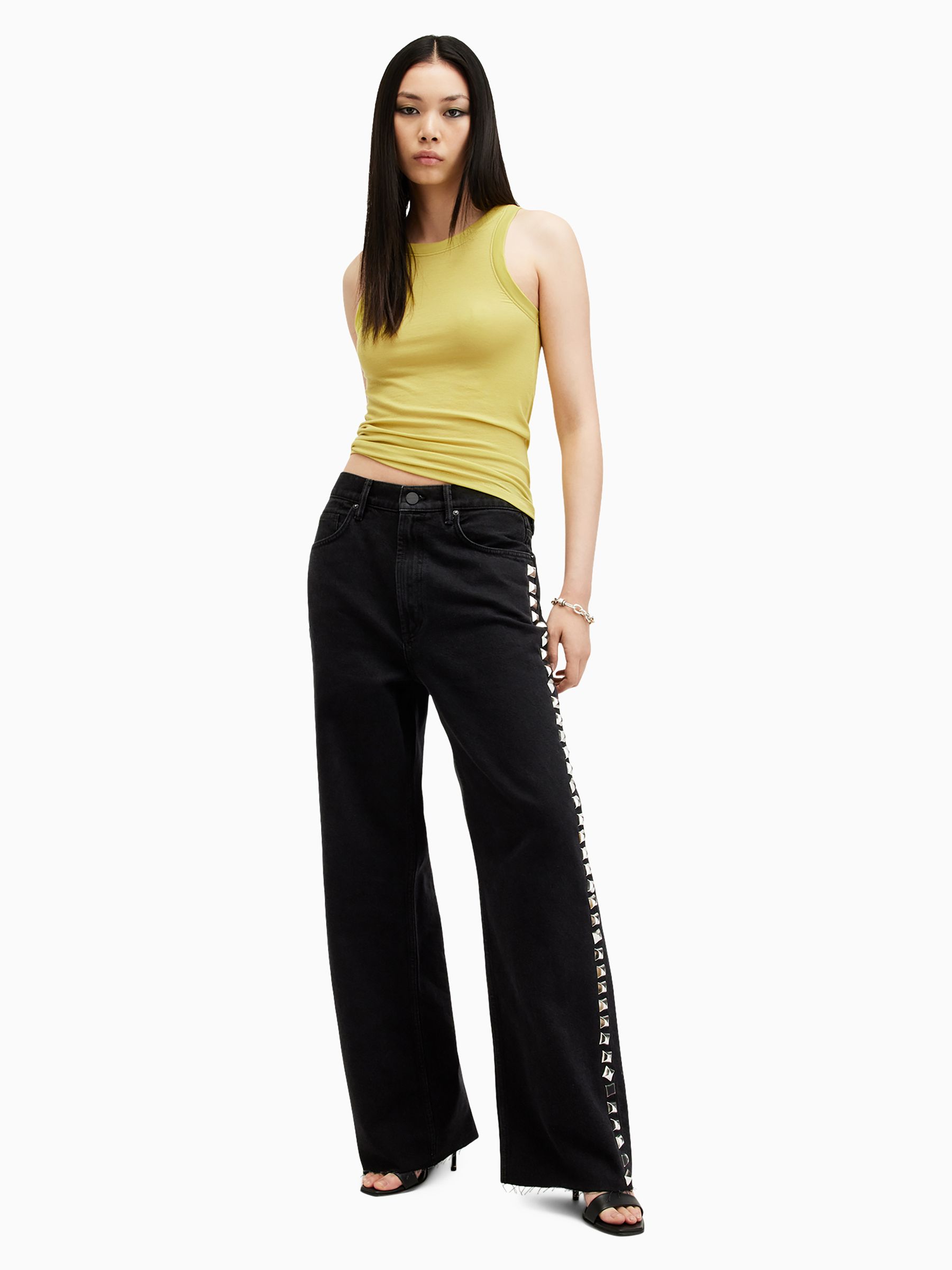 Buy AllSaints Yellow Rina Tank Top from Next USA
