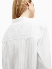 AllSaints White Percy Shirt - Image 3 of 7