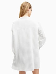 AllSaints White Percy Shirt - Image 6 of 7