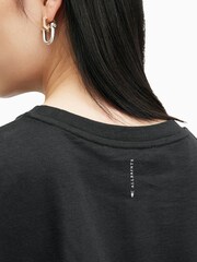 AllSaints Black Rue T-Shirt - Image 6 of 8