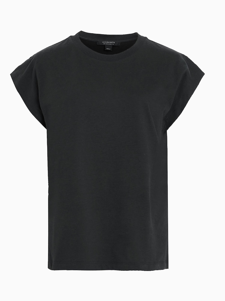 AllSaints Black Rue T-Shirt - Image 8 of 8