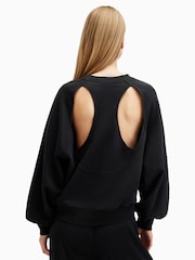 AllSaints AllSaints Black Stare Cygni Sweatshirt - صورة 6 من 7