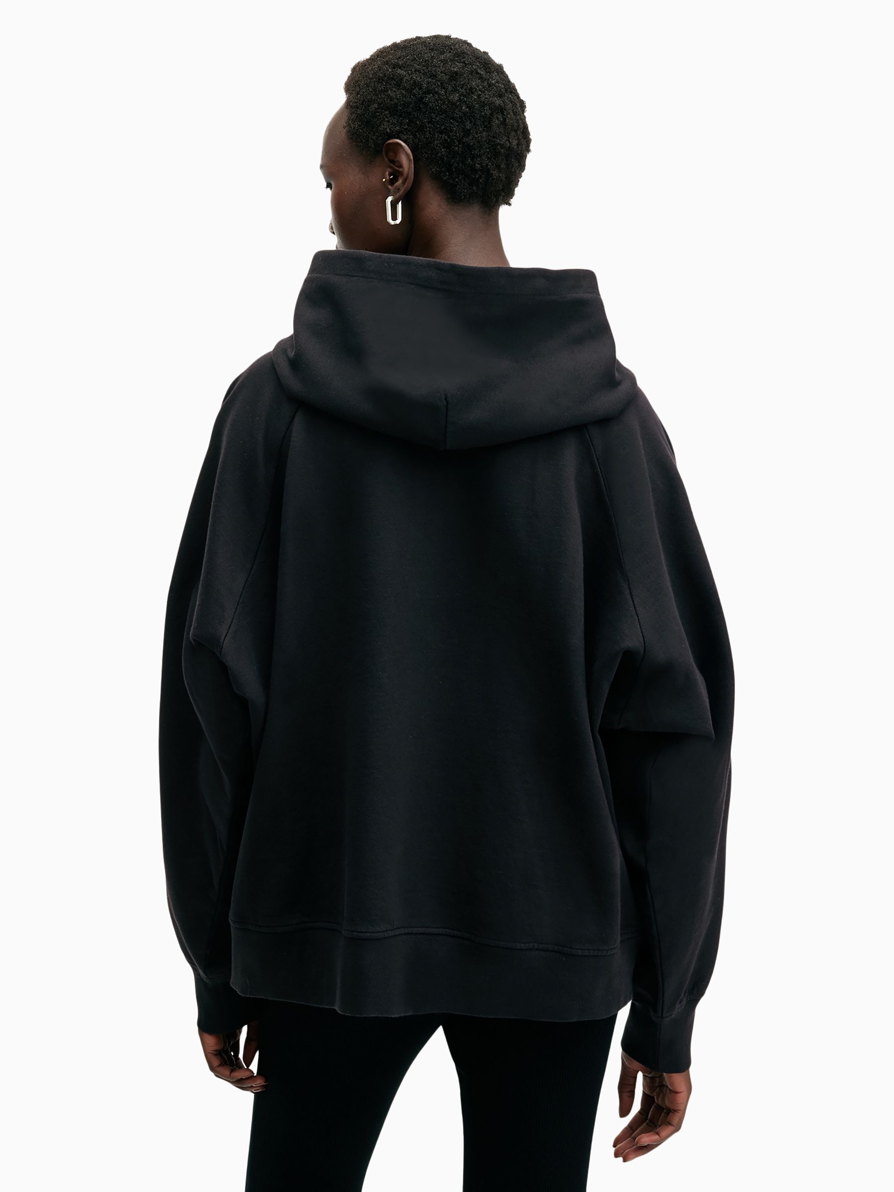 Buy AllSaints Black Talon Biggy Hoodie from Next USA