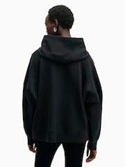 AllSaints Black Talon Biggy Hoodie - Image 7 of 8