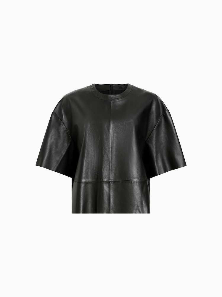 AllSaints Black Renai T-Shirt - Image 5 of 5