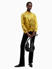 AllSaints Yellow Zola Top - Image 3 of 7