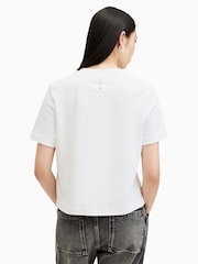 AllSaints White Lisa 100% Organic Cotton T-Shirt - Image 2 of 8