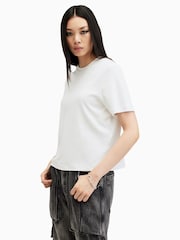 AllSaints White Lisa 100% Organic Cotton T-Shirt - Image 3 of 8