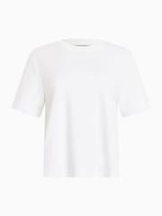 AllSaints White Lisa 100% Organic Cotton T-Shirt - Image 8 of 8