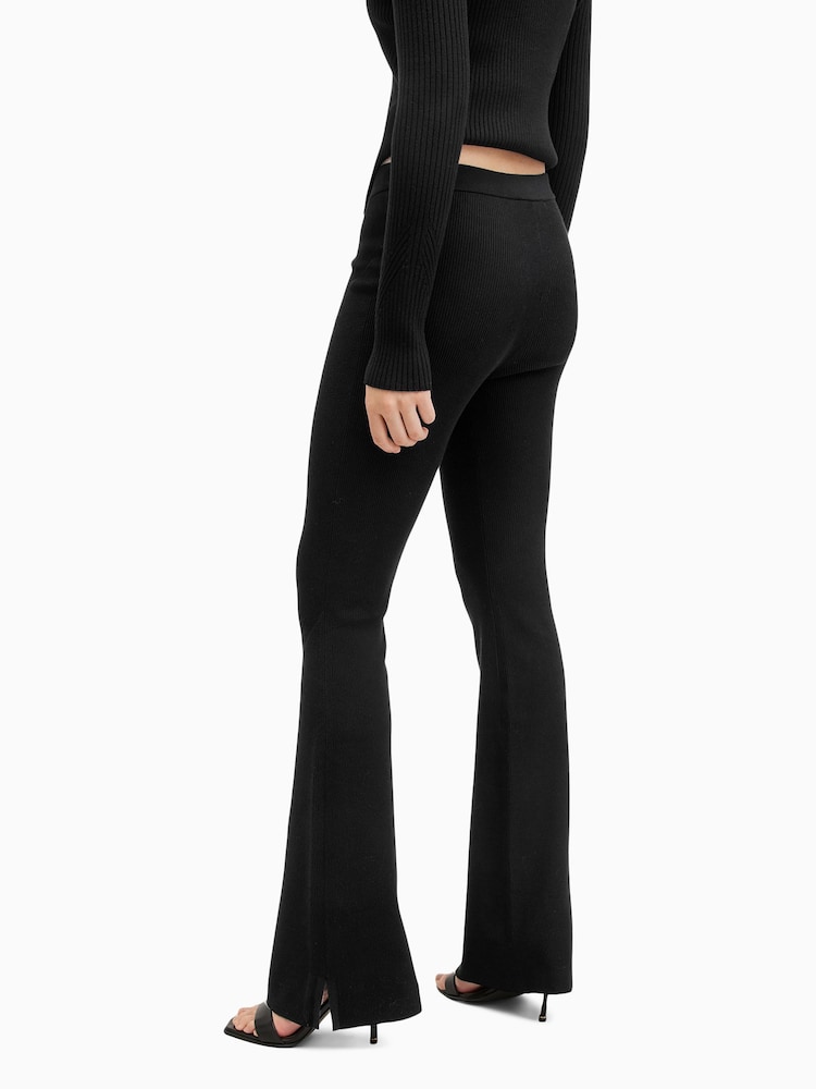 AllSaints Black Peaches Trousers - Image 3 of 6