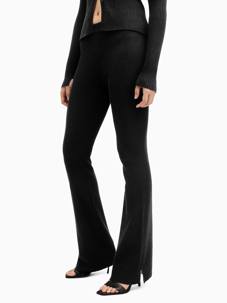 AllSaints Black Peaches Trousers - Image 4 of 6