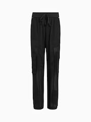 AllSaints Black Jody Trousers - Image 8 of 8