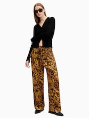 AllSaints Yellow Tyler Trousers - Image 3 of 8