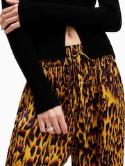AllSaints Yellow Tyler Trousers - Image 7 of 8