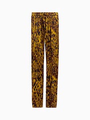AllSaints Yellow Tyler Trousers - Image 8 of 8