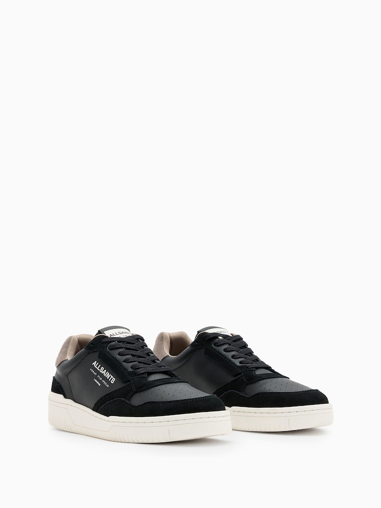 AllSaints Grey Regan Low Shoes - Image 3 of 5
