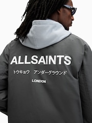 Серый - Coach куртка Allsaints Underground - Image 2 of 6