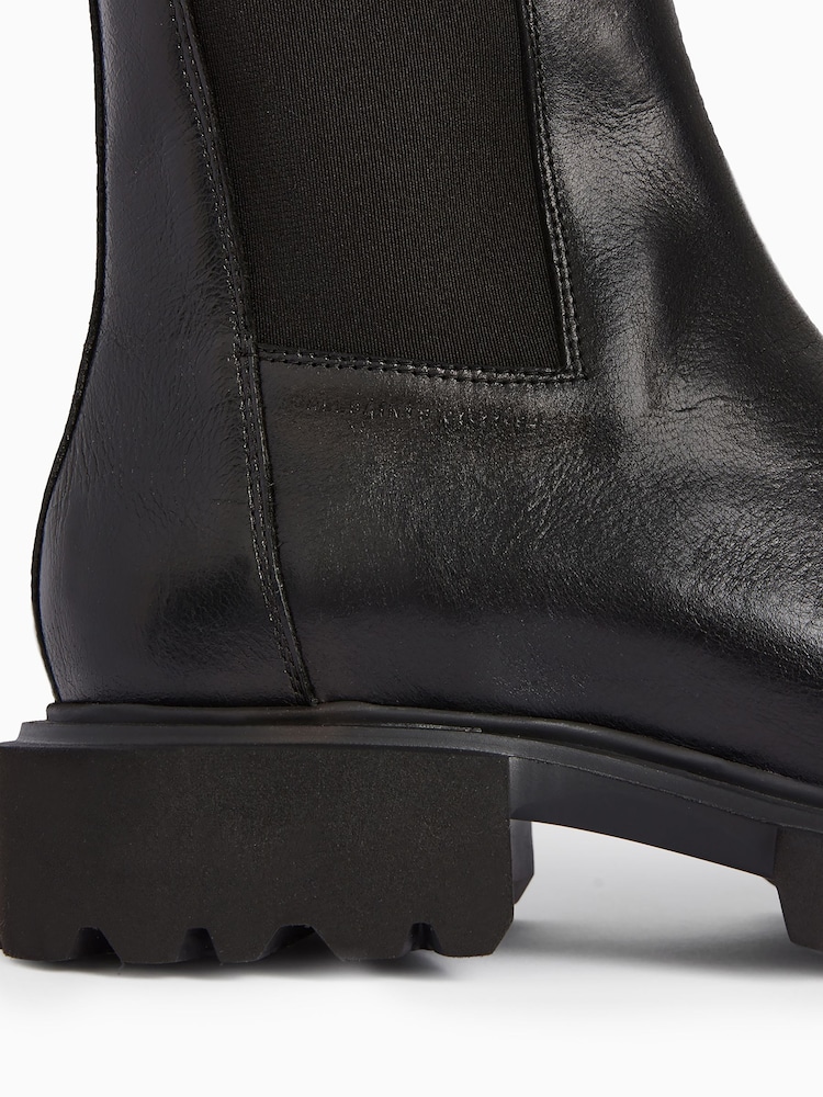 AllSaints Black Hallie Boots - Image 5 of 7