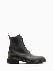 AllSaints Brown Tobias Boots - Image 1 of 6