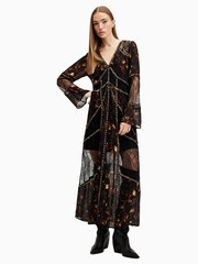 AllSaints Black Bryn Dress - Image 5 of 7