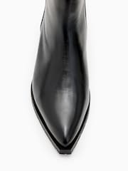 AllSaints Black Bazely Boots - Image 4 of 7