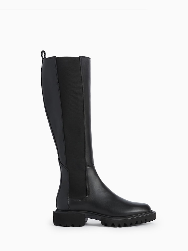 AllSaints Black Maeve Boots - Image 1 of 6