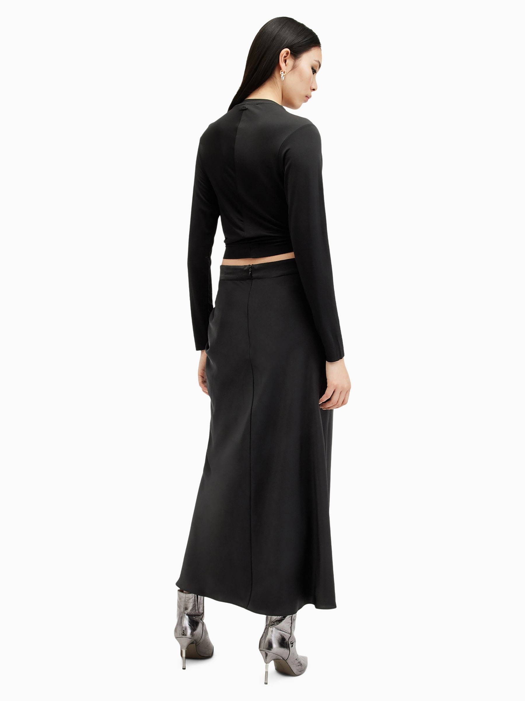 Buy AllSaints Black Alexia Skirt from Next USA