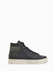 AllSaints Black Tana High Top Shoes - Image 1 of 7