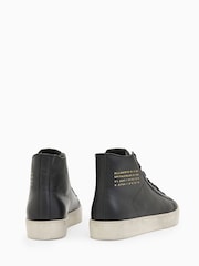AllSaints Black Tana High Top Shoes - Image 3 of 7