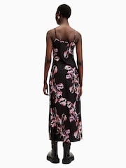 AllSaints Pink Bryony Maxi Dress - Image 2 of 6