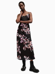 AllSaints Pink Bryony Maxi Dress - Image 4 of 6