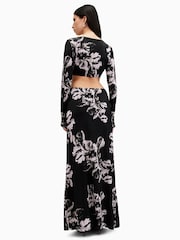 AllSaints Black Cynthia Dress - Image 6 of 7