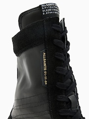 AllSaints Black Louise High Top Shoes - Image 6 of 6