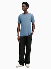 AllSaints Blue Brace Short Sleeve Crew T-Shirt - Image 3 of 5
