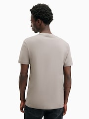AllSaints Dark Grey Brace Short Sleeve Crew T-Shirt - Image 4 of 5