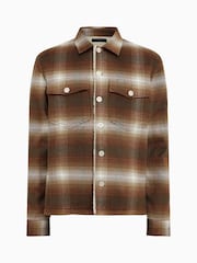 AllSaints Brown Ormond Jacket - Image 6 of 6