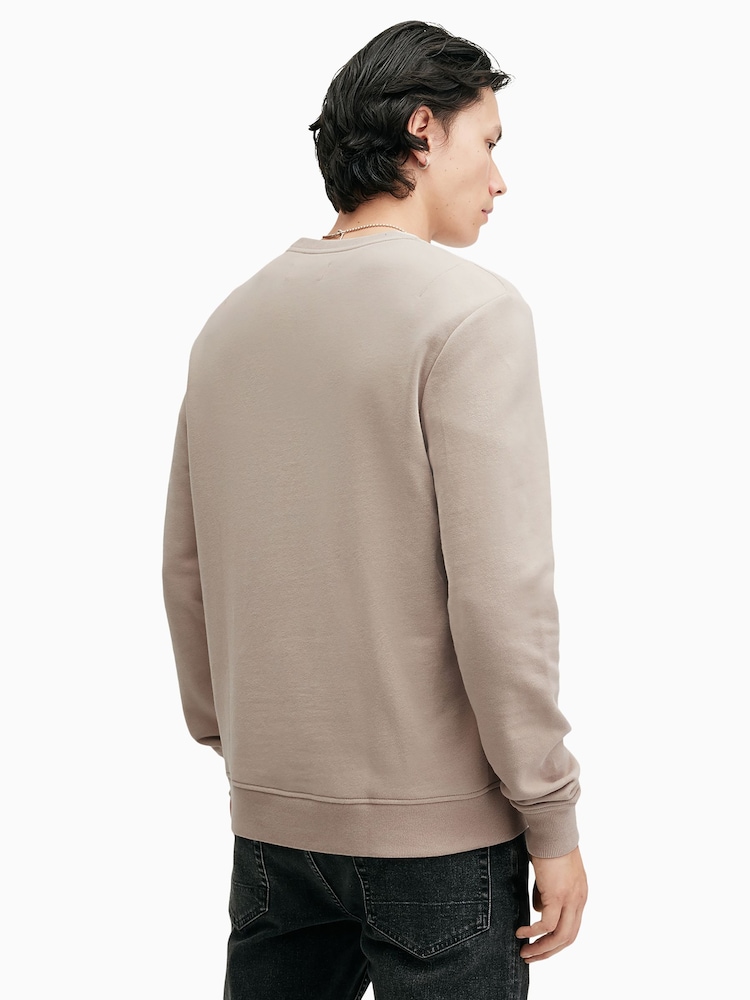 AllSaints Brown Raven Crew Sweatshirt - Image 2 of 6