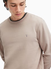 AllSaints Brown Raven Crew Sweatshirt - Image 5 of 6